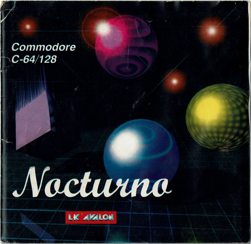 Front Cover for Nocturno (Commodore 64) (5.25' disk release)