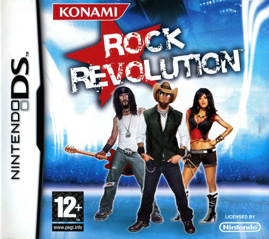 Front Cover for Rock Revolution (Nintendo DS)