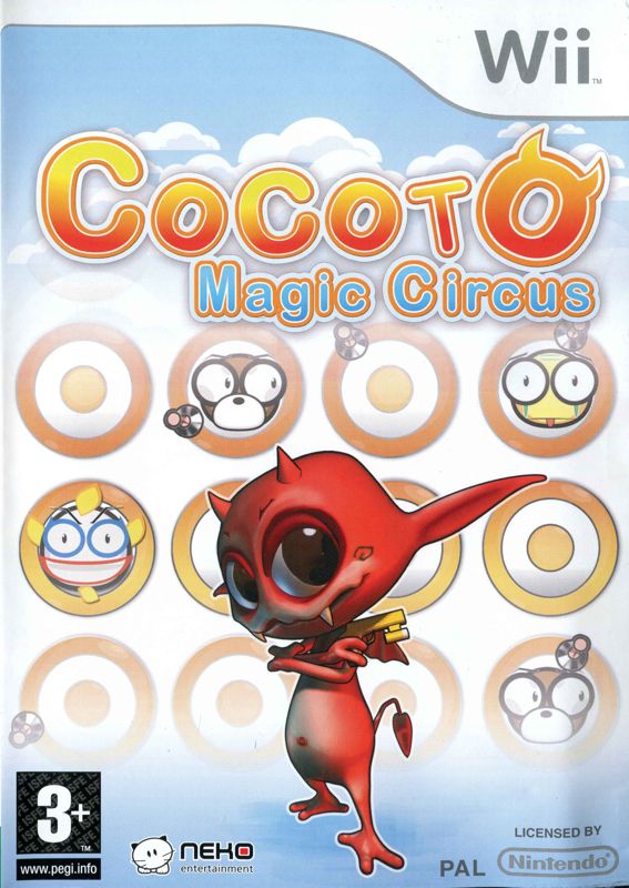 Front Cover for Cocoto: Funfair (Wii)