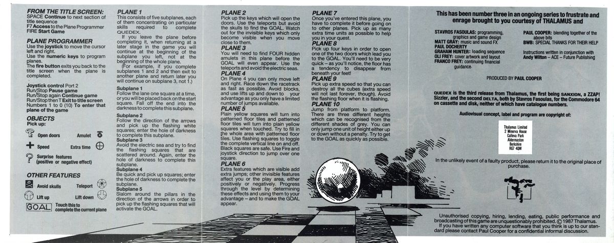 Manual for Mind-Roll (Commodore 64): Side 2