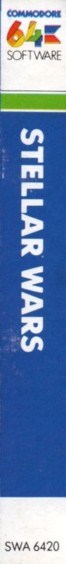 Spine/Sides for Stellar Wars (Commodore 64)