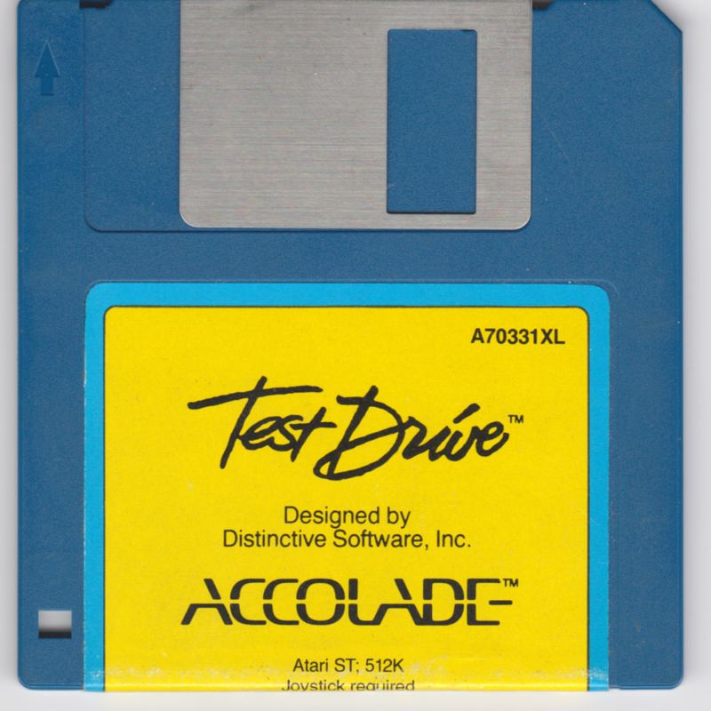 Media for Test Drive (Atari ST): Disk 1/2