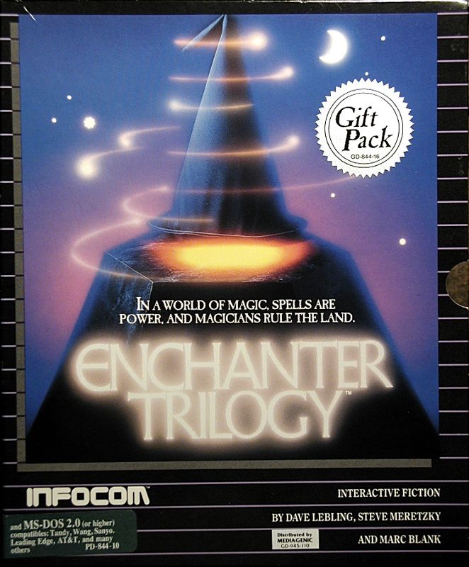 Front Cover for Enchanter Trilogy (DOS)