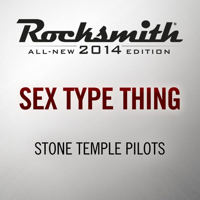 Front Cover for Rocksmith: All-new 2014 Edition - Stone Temple Pilots: Sex Type Thing (PlayStation 3 and PlayStation 4) (download release)