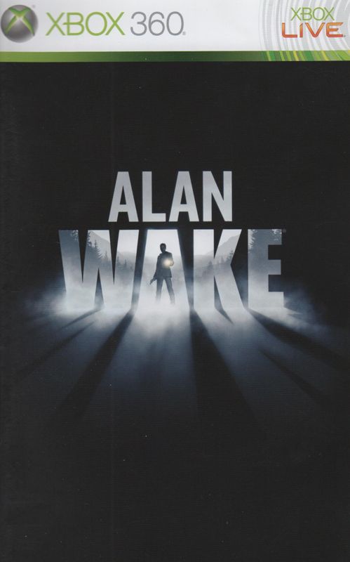 Alan Wake cover or packaging material - MobyGames