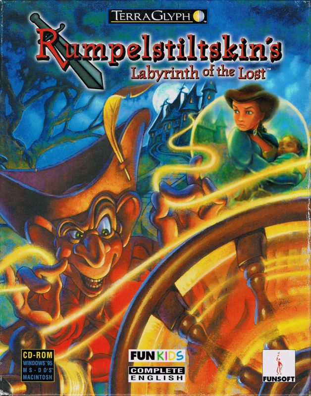 Rumpelstiltskin's Labyrinth of the Lost cover or packaging material