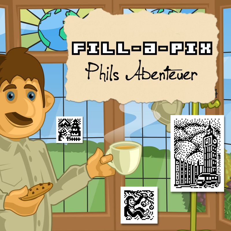Front Cover for Phil's Epic: Fill-a-Pix Adventure (Nintendo Switch) (download release)