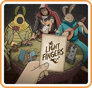 Front Cover for Light Fingers (Nintendo Switch) (download release): 2nd version