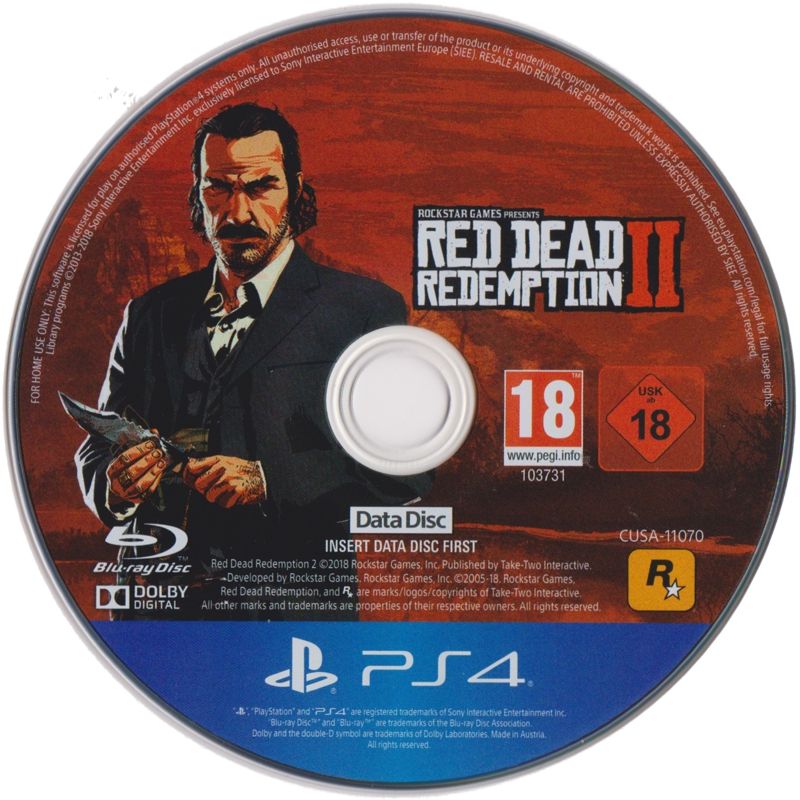 Red Dead Redemption II (Special Edition) cover or packaging material ...