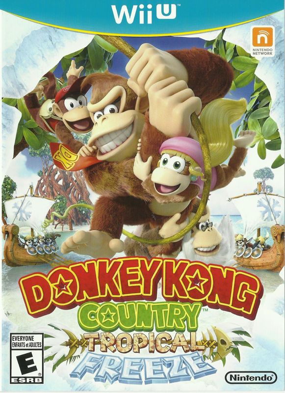 Other for Donkey Kong Country: Tropical Freeze (Wii U): English Keep Case Insert - Front