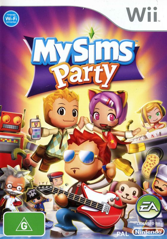 Front Cover for MySims: Party (Wii)