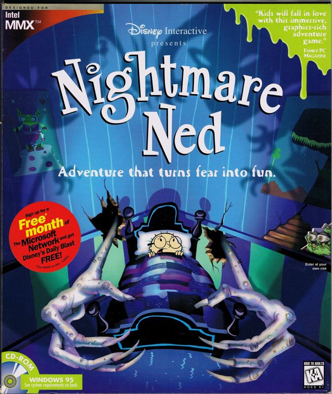 Front Cover for Nightmare Ned (Windows)