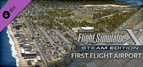 Front Cover for Microsoft Flight Simulator X: Steam Edition - First Flight Airport (Windows) (Steam release)