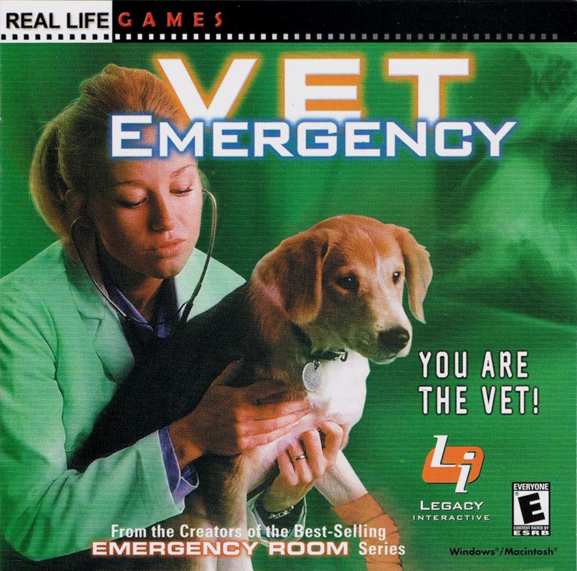 Front Cover for Vet Emergency (Windows)