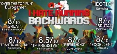 Front Cover for I Hate Running Backwards (Linux and Windows) (Steam release): 4th version