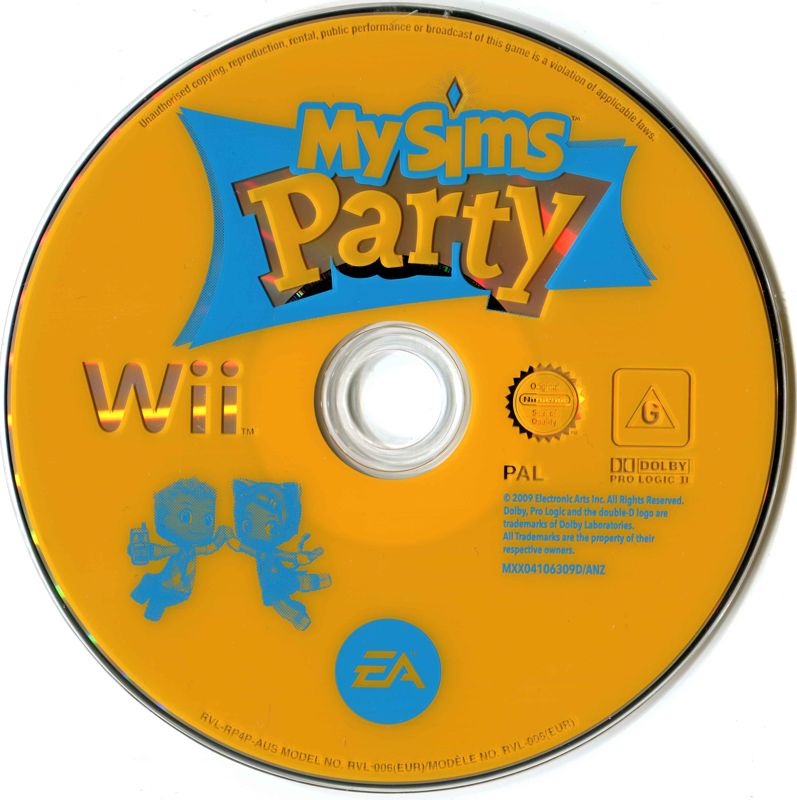 Media for MySims: Party (Wii)