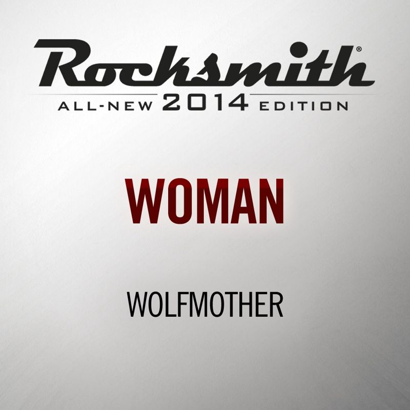 Front Cover for Rocksmith: All-new 2014 Edition - Wolfmother: Woman (PlayStation 3 and PlayStation 4) (download release)