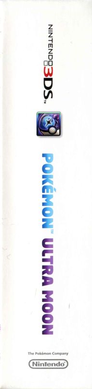 Spine/Sides for Pokémon Ultra Moon (Nintendo 3DS) (Fan edition): Left