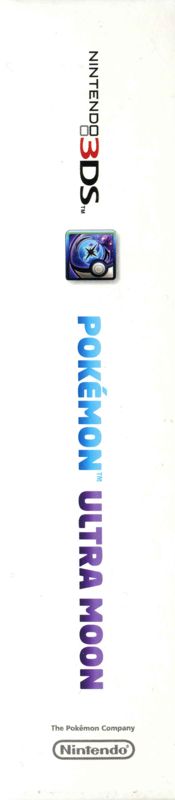 Spine/Sides for Pokémon Ultra Moon (Nintendo 3DS) (Fan edition): Right