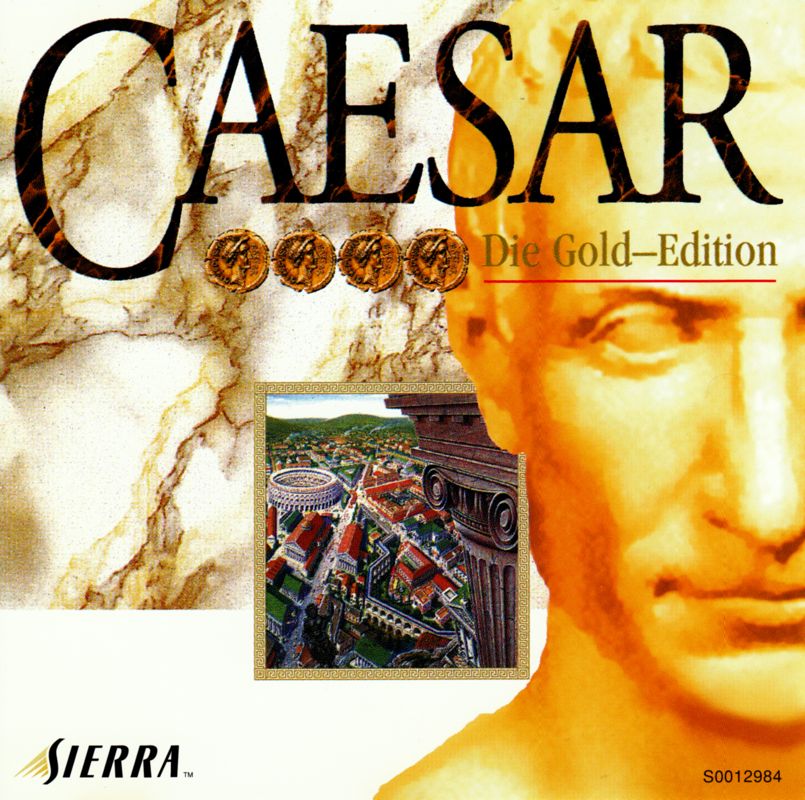 Other for Caesar: Platinum (Windows): Caesar Die Gold-Edition: Jewel Case Front