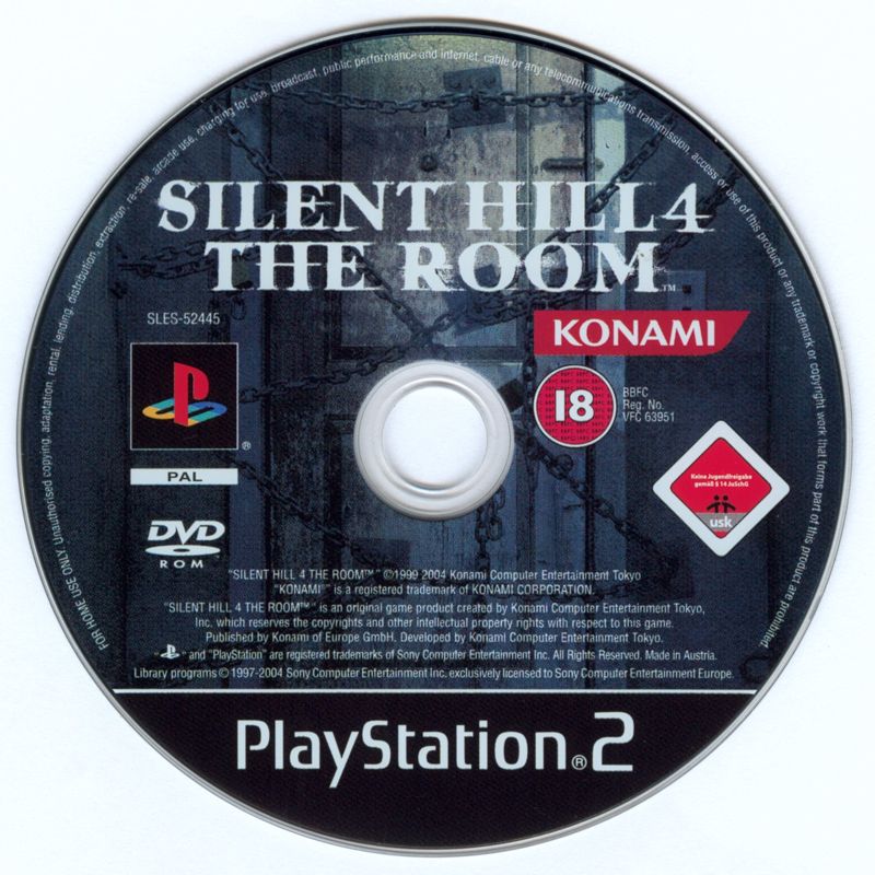 Media for The Silent Hill Collection (PlayStation 2): Silent Hill 4: The Room