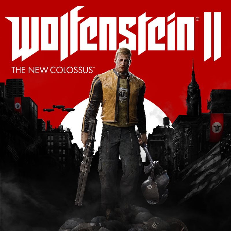 Front Cover for Wolfenstein II: The New Colossus (Nintendo Switch) (download release)