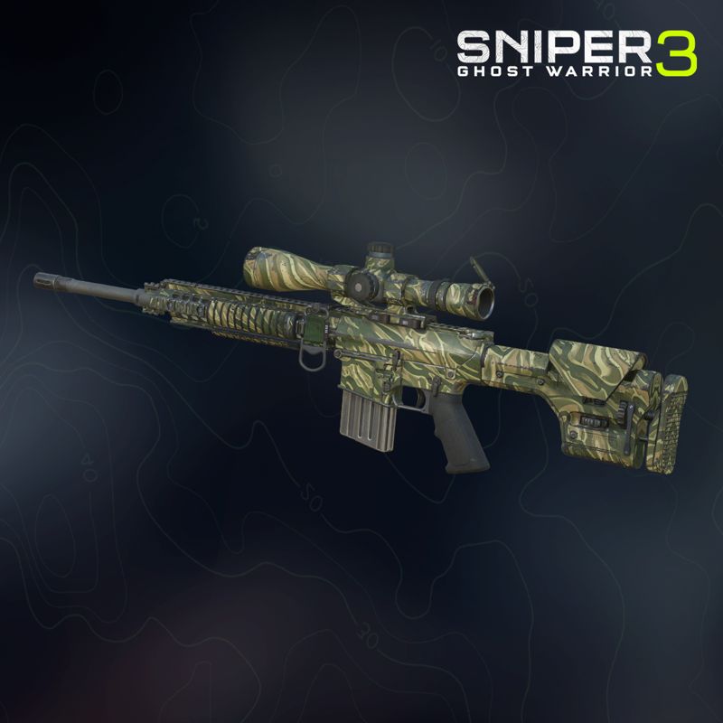 Front Cover for Sniper: Ghost Warrior 3 - Weapon Skin: Grass Wave (PlayStation 4) (download release)
