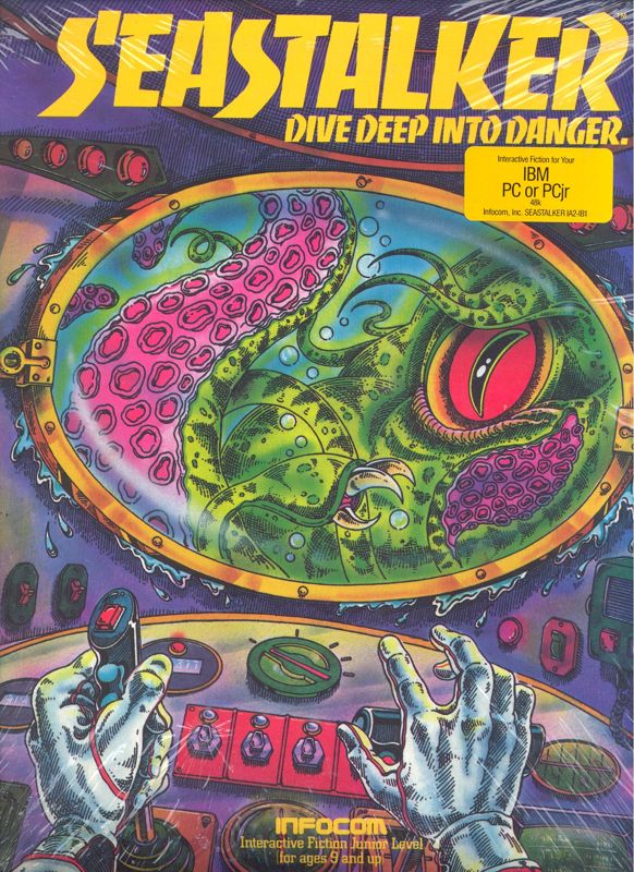 Front Cover for Seastalker (DOS) (Original release)