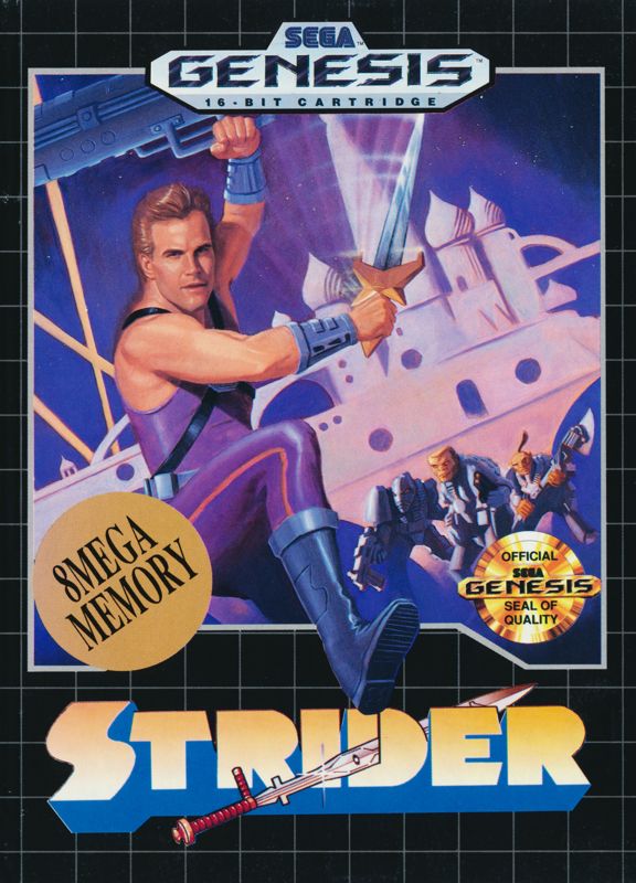 Strider Cover Or Packaging Material Mobygames