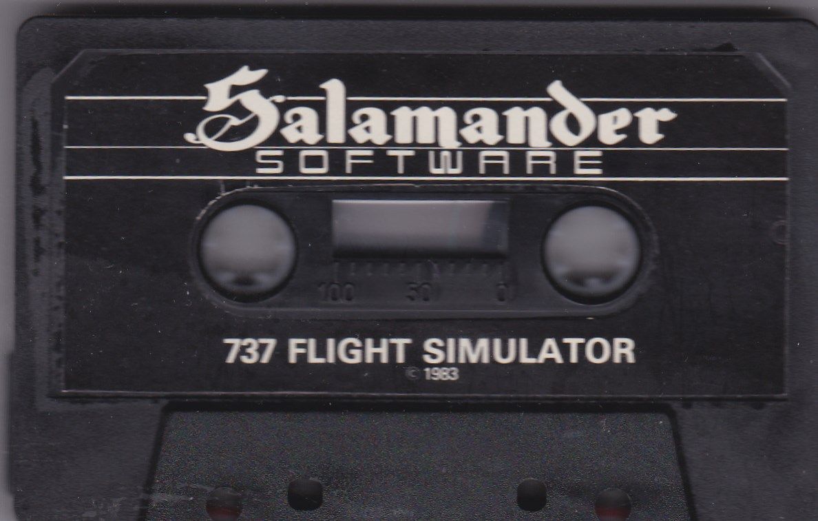Media for 737 Flight Simulator (BBC Micro) (Book size: 22cm x 16cm x 3cm): Front