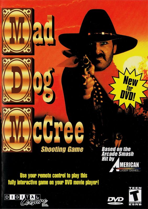 Front Cover for Mad Dog McCree (DVD Player)