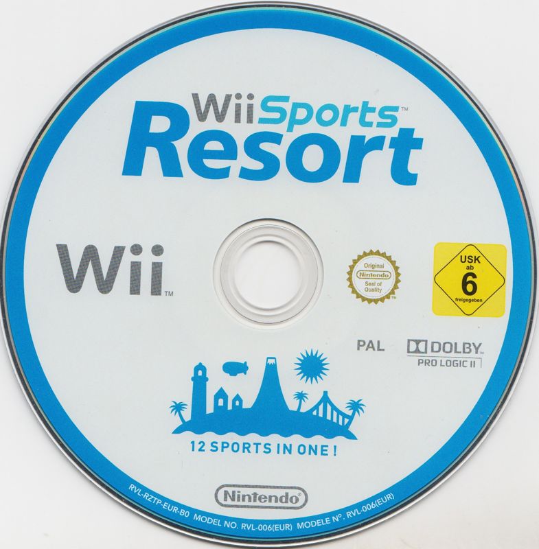 Media for Wii Sports Resort (Wii)