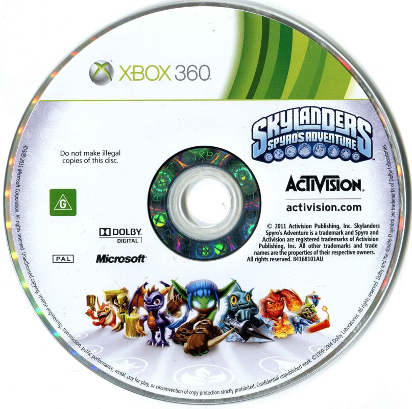 Media for Skylanders: Spyro's Adventure (Xbox 360)