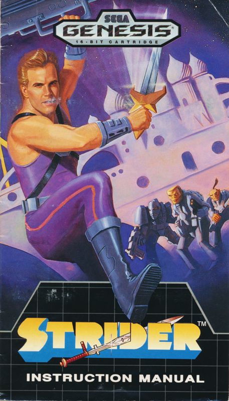 Manual for Strider (Genesis): Front