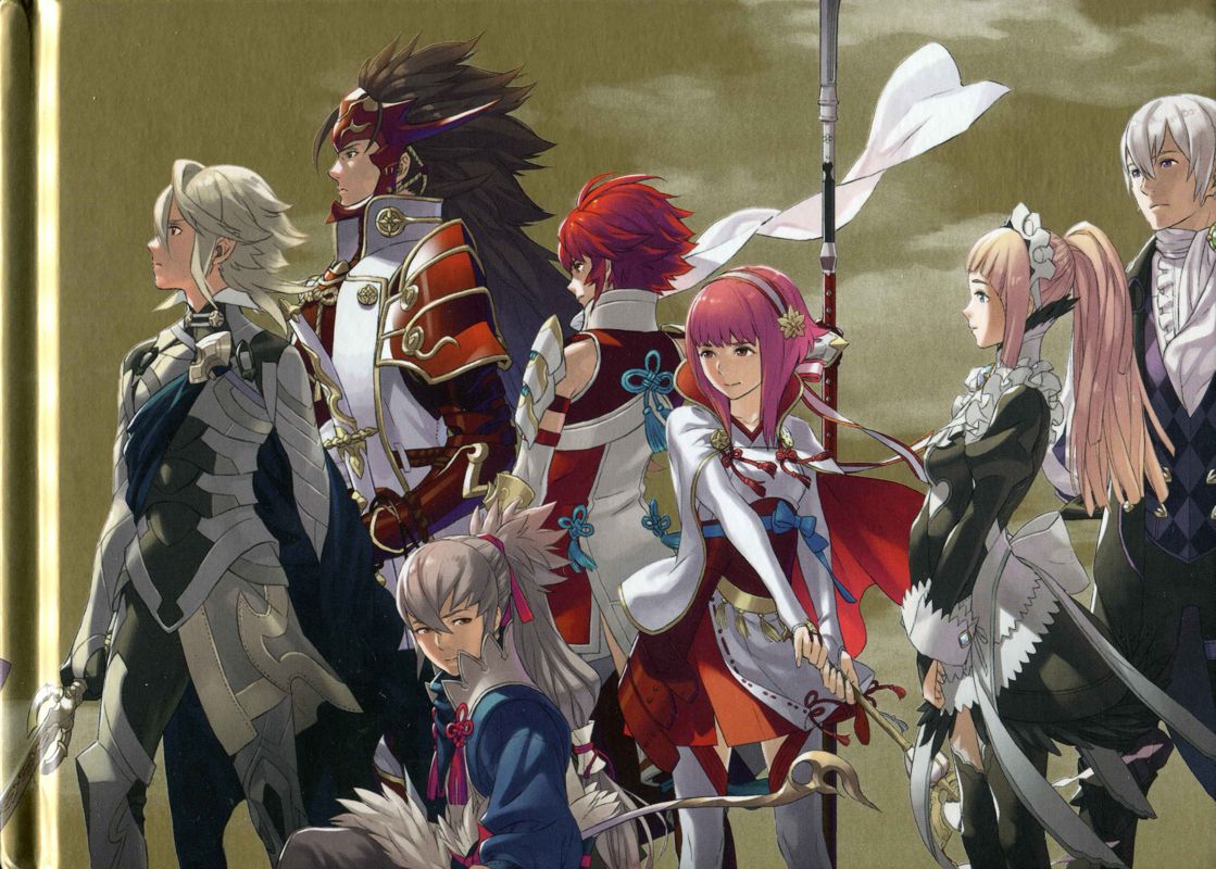 Extras for Fire Emblem Fates: Limited Edition (Nintendo 3DS): Art book - back