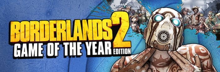 Front Cover for Borderlands 2: Game of the Year Edition (Linux and Macintosh and Windows) (Steam release)