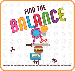 Front Cover for Find the Balance (Nintendo Switch) (download release)