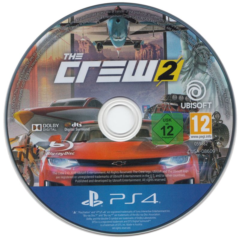 The Crew 2 (Deluxe Edition) cover or packaging material - MobyGames