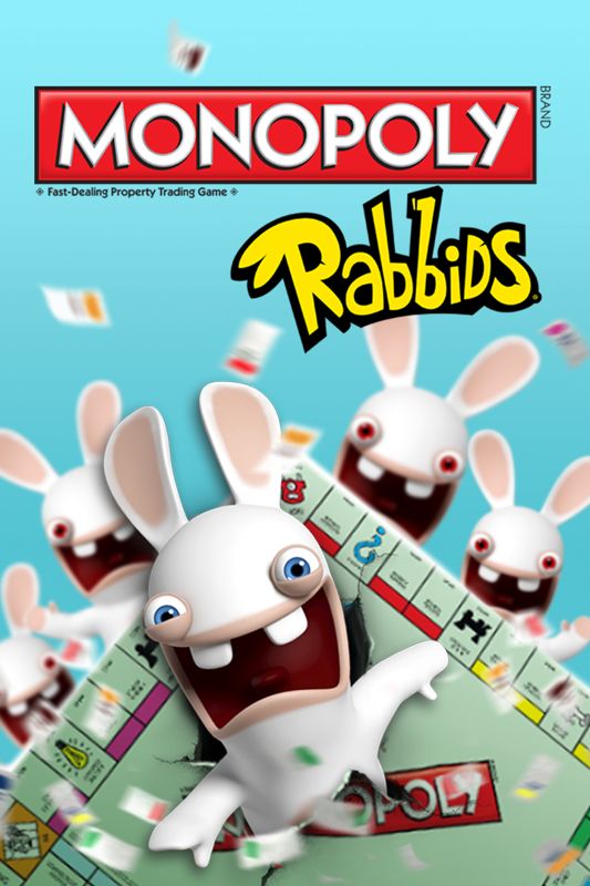 Front Cover for Monopoly Plus: Rabbids (Xbox One) (download release)