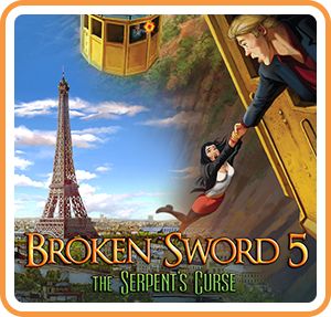 Front Cover for Broken Sword 5: The Serpent's Curse (Nintendo Switch) (download release): 1st version