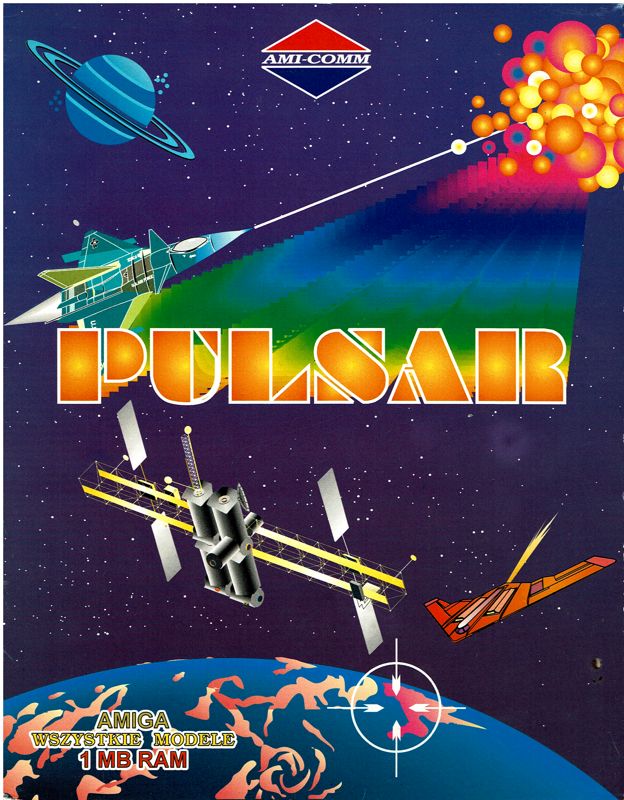 Front Cover for Pulsar (Amiga)
