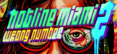 Front Cover for Hotline Miami 2: Wrong Number (Linux and Macintosh and Windows) (Steam release)