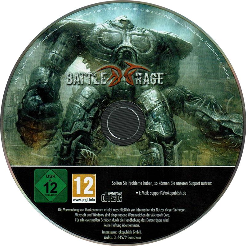 Media for Battle Rage (Windows)