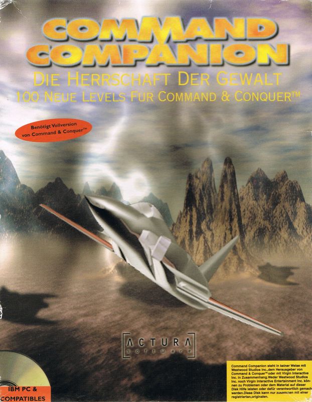 Front Cover for Command Companion: Die Herrschaft der Gewalt (DOS)