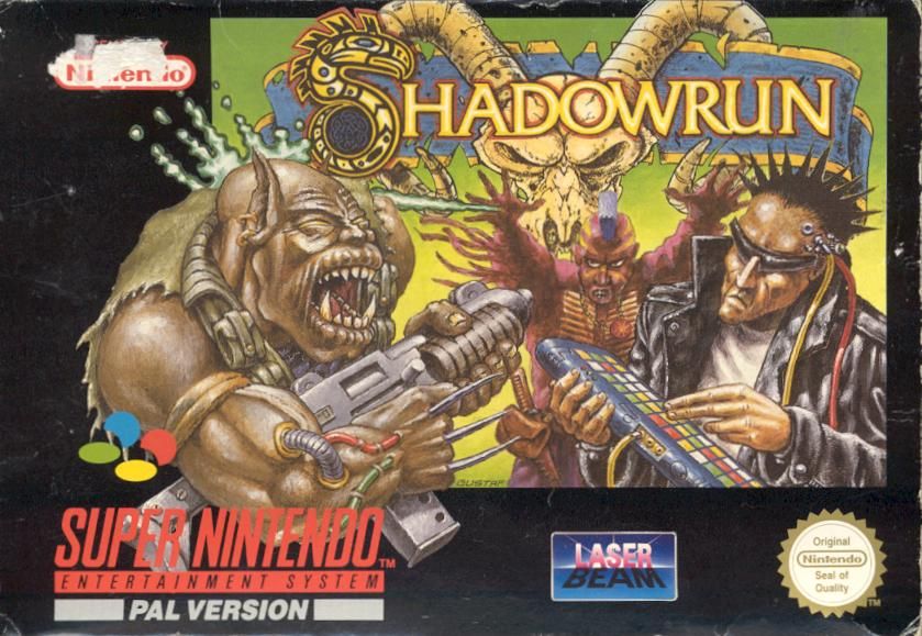 Front Cover for Shadowrun (SNES)