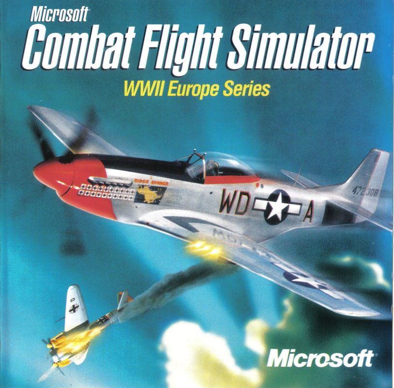 Other for Microsoft Combat Flight Simulator: WWII Europe Series (Windows) (English International CD UK/Benelux with ELSPA rating): Jewel Case: Front