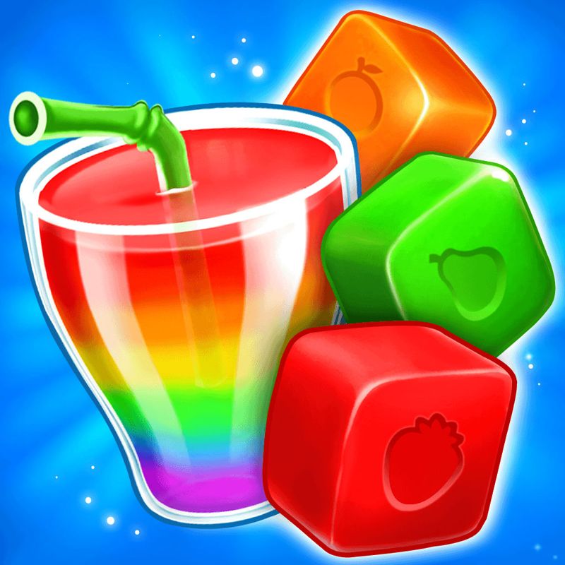 Front Cover for Fruit Cube Blast (iPad and iPhone)
