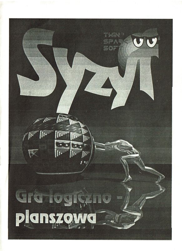 Manual for Syzyf (Amiga): Front