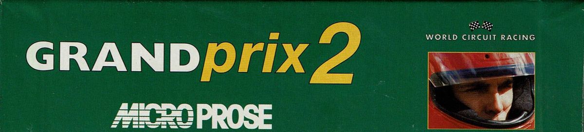 Spine/Sides for Grand Prix II (DOS): Top