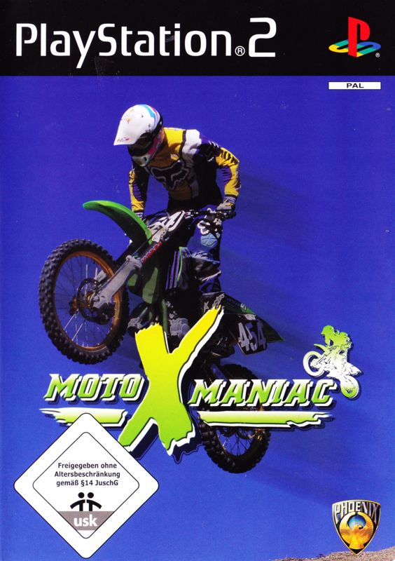 Front Cover for Moto X Maniac (PlayStation 2)